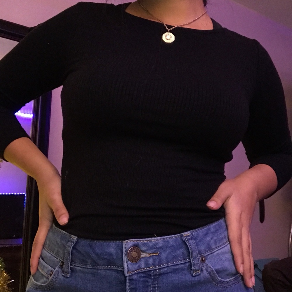 Cute black Forever 21 body suit!